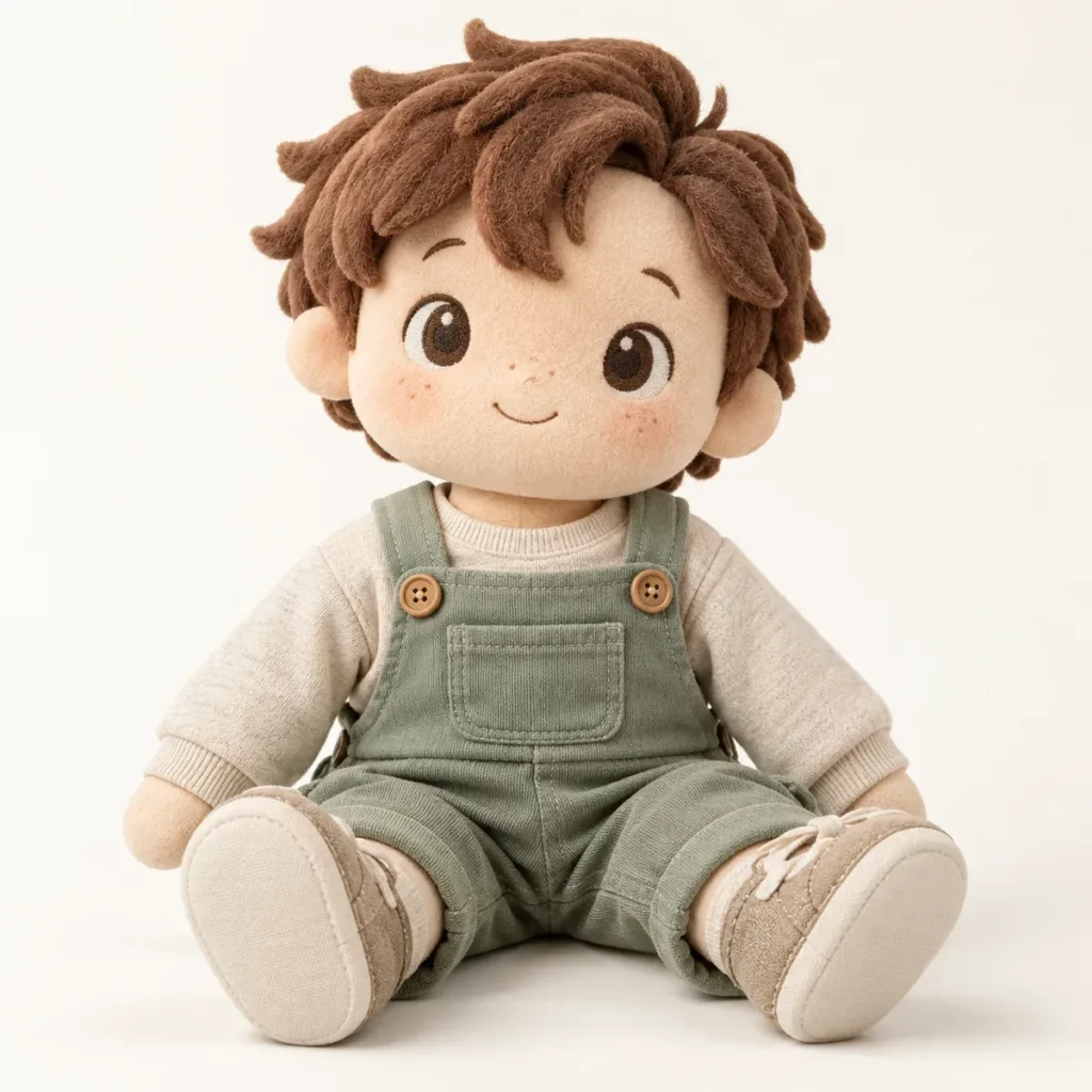 Everyday Plush Doll — AI-generated concept reference