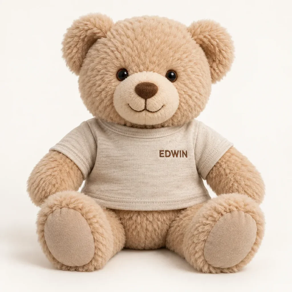 Branded Teddy Concept — AI-generated concept reference